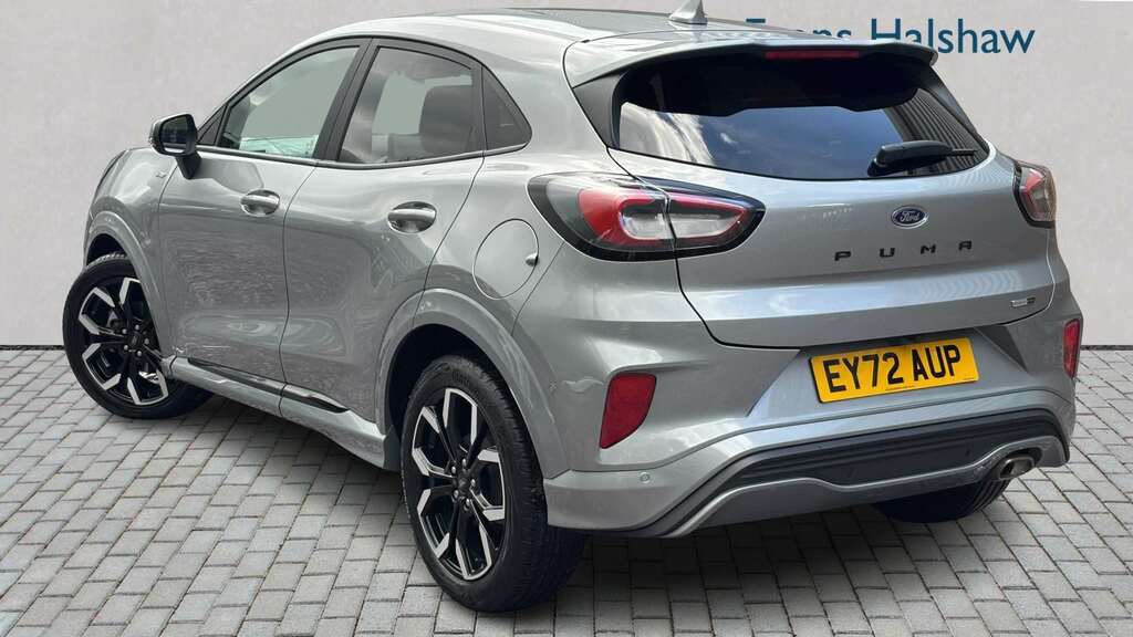 Ford Puma 1.0 Ecoboost Hybrid Mhev St-line X Dct 2022 EY72AUP Silver #3