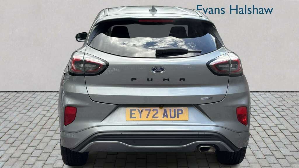 Ford Puma 1.0 Ecoboost Hybrid Mhev St-line X Dct 2022 EY72AUP Silver #5