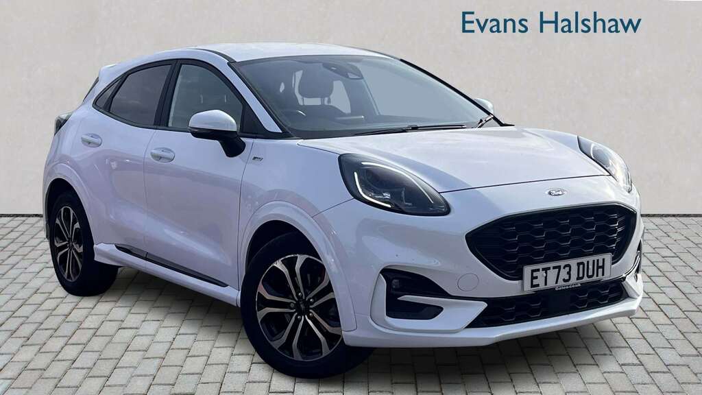 Ford Puma 1.0 Ecoboost Hybrid Mhev St-line Dct 2024 White