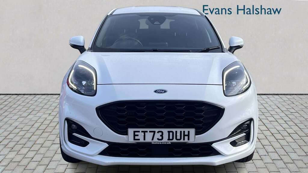 Ford Puma 1.0 Ecoboost Hybrid Mhev St-line Dct 2024 ET73DUH White #3