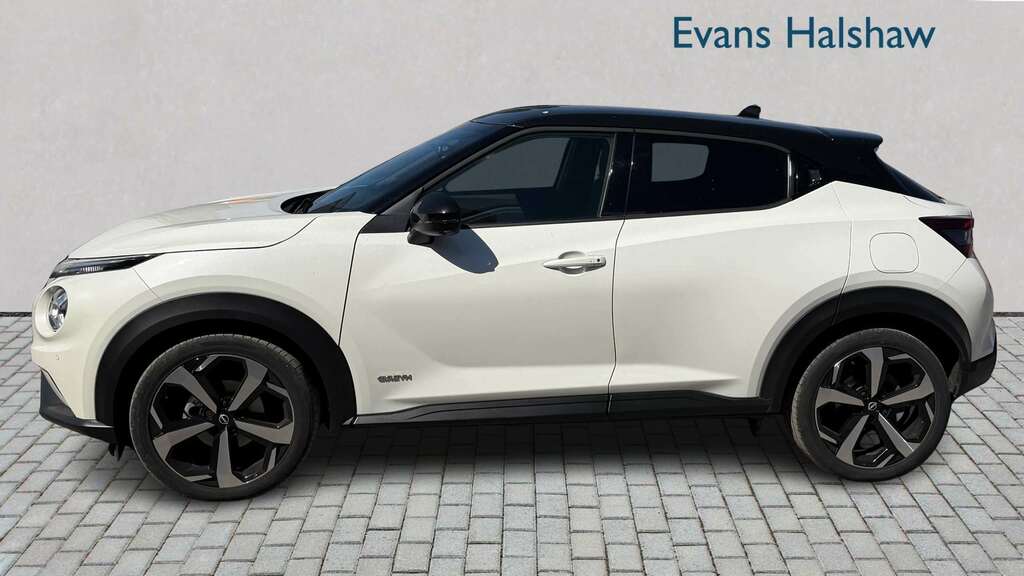 Nissan Juke 1.6 Hybrid Tekna 2023 AK73XTX White #3