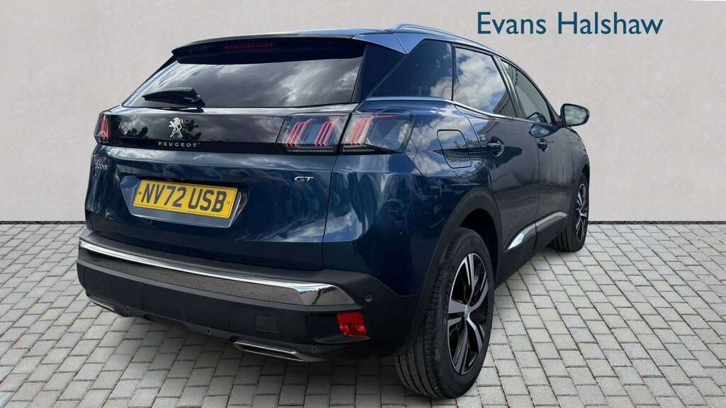 Peugeot 3008 1.2 Puretech Gt Eat8 2023 NV72USB Blue #6