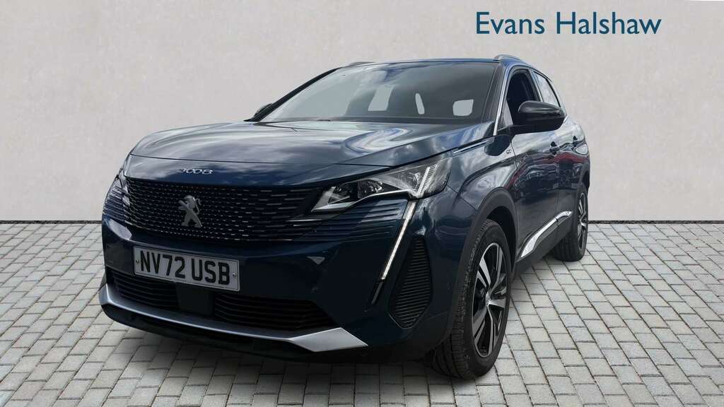 Peugeot 3008 1.2 Puretech Gt Eat8 2023 NV72USB Blue #3