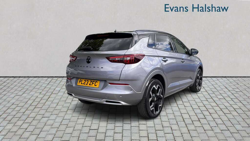 Vauxhall Grandland 1.2 Turbo Ultimate 2023 PL23ZFC Grey #3