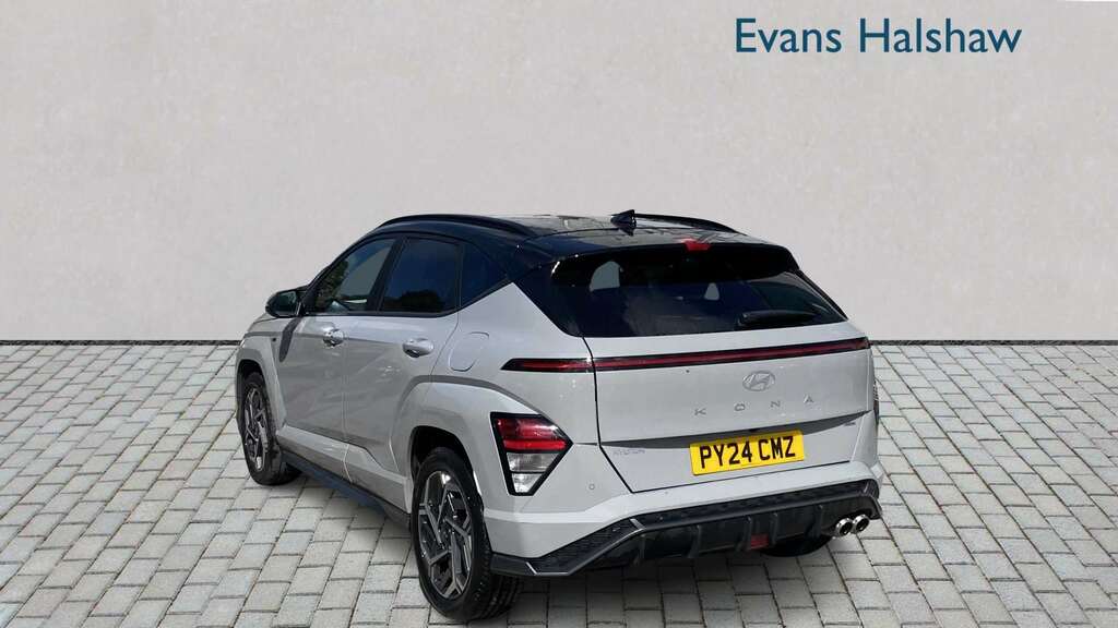 Hyundai Kona 1.6 Gdi Hybrid N Line Dct 2024 PY24CMZ Grey #4