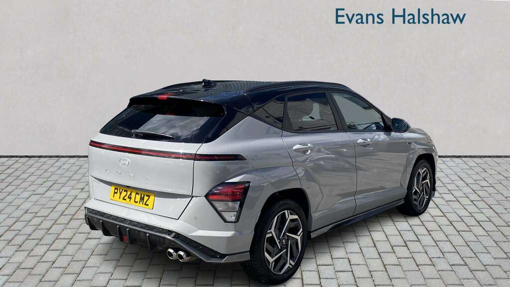 Hyundai Kona 1.6 Gdi Hybrid N Line Dct 2024 PY24CMZ Grey #3