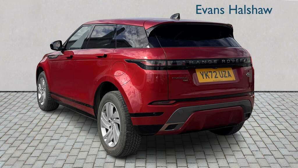 Land Rover Range Rover Evoque 1.5 P300e R-dynamic S 2022 YK72UZA Red #2