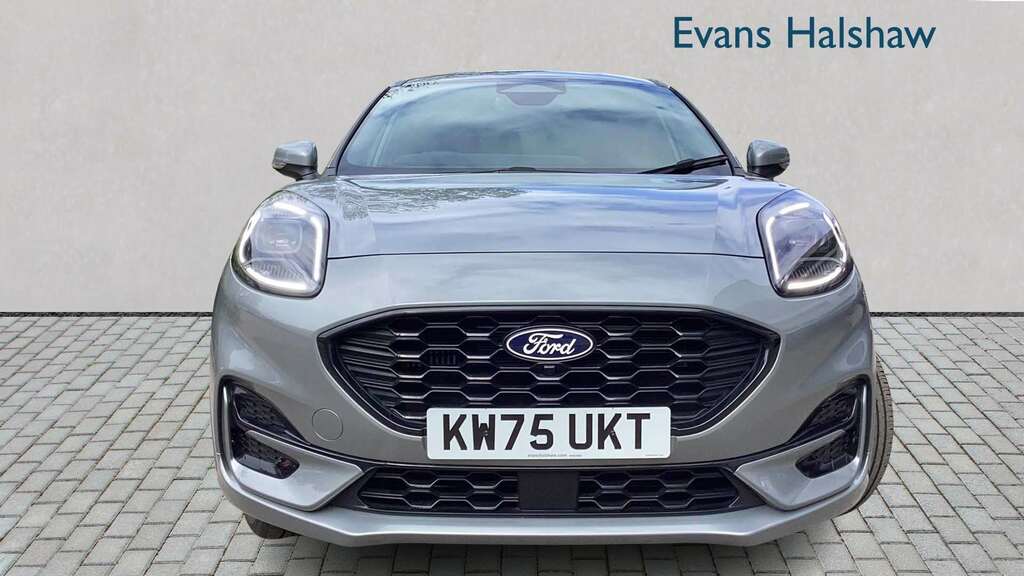 Ford Puma 1.0 Ecoboost Hybrid Mhev St-line X 2025 KW75UKT Silver #4