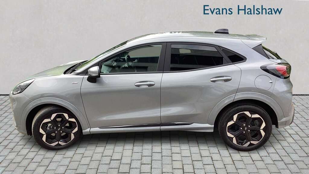 Ford Puma 1.0 Ecoboost Hybrid Mhev St-line X 2025 KW75UKT Silver #3