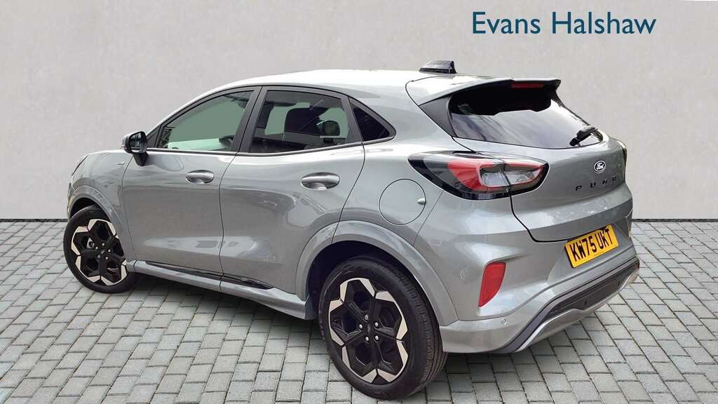 Ford Puma 1.0 Ecoboost Hybrid Mhev St-line X 2025 KW75UKT Silver #2