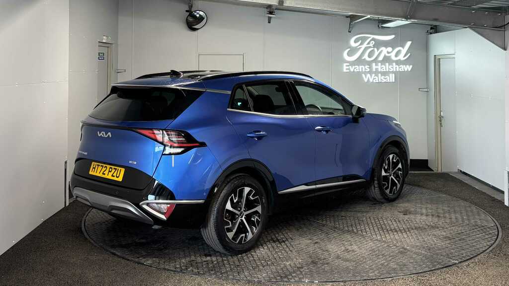 Kia Sportage 1.6T Gdi Hev 4 2023 HT72PZU Blue #5