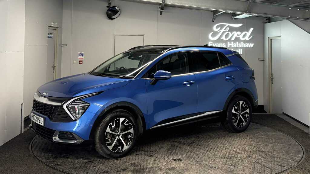 Kia Sportage 1.6T Gdi Hev 4 2023 HT72PZU Blue #3