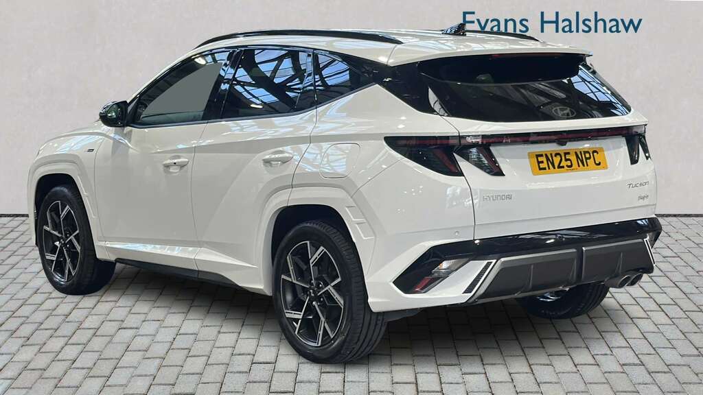 Hyundai Tucson 1.6T Plug-in Hybrid N Line 2025 EN25NPC White #2