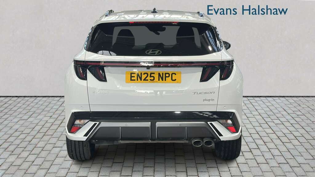 Hyundai Tucson 1.6T Plug-in Hybrid N Line 2025 EN25NPC White #5