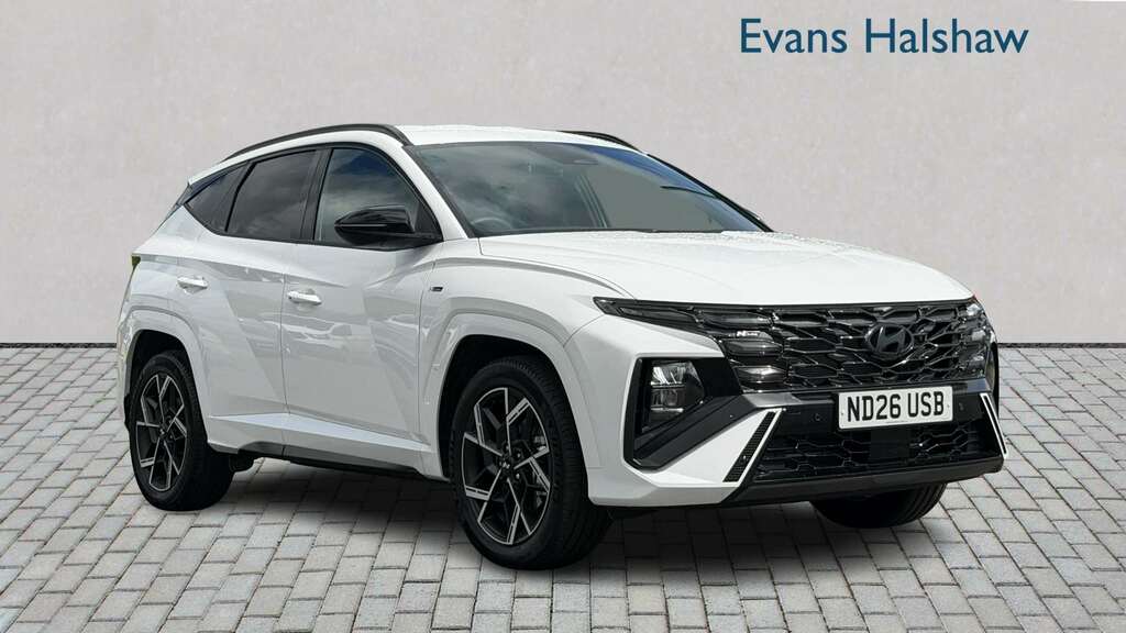 Hyundai Tucson 1.6T 239 Hybrid N Line 2026 White