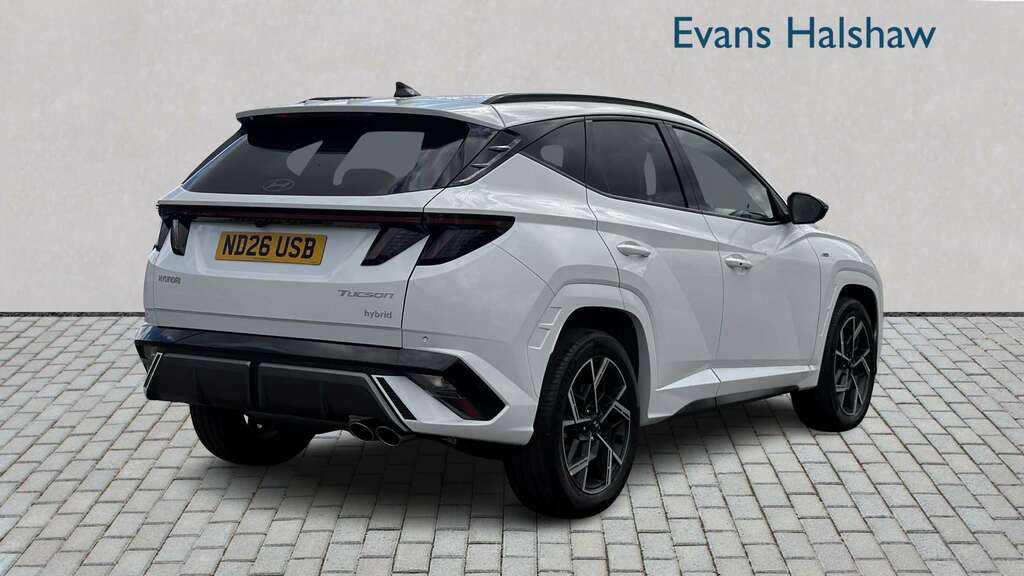 Hyundai Tucson 1.6T 239 Hybrid N Line 2026 ND26USB White #2