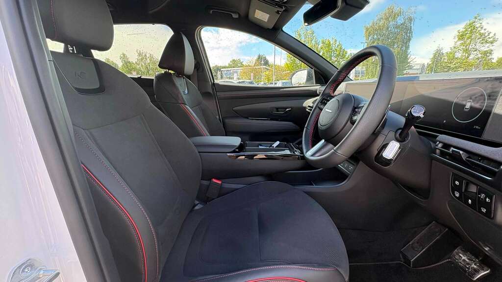 Hyundai Tucson 1.6T Hybrid N Line 2026 ND26TYY White #3