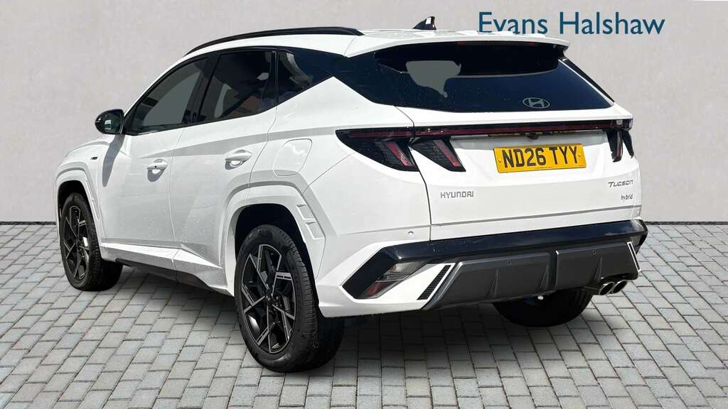 Hyundai Tucson 1.6T Hybrid N Line 2026 ND26TYY White #2