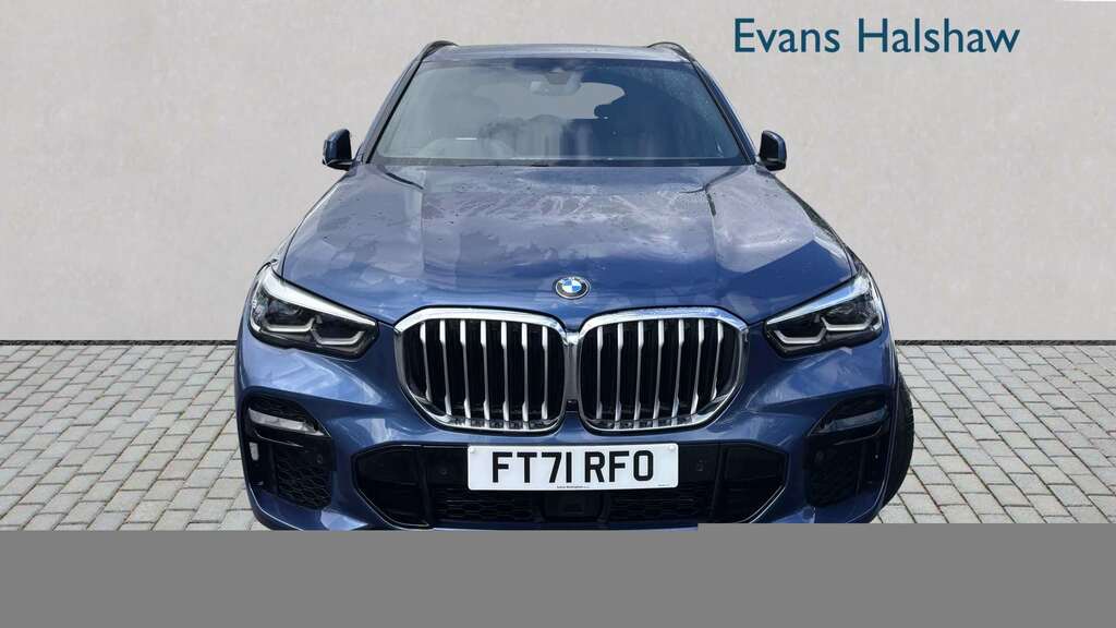 BMW X5 Xdrive30d Mht M Sport 2021 FT71RFO Blue #4