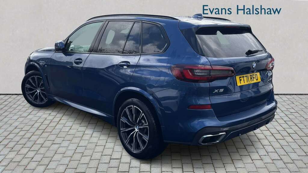 BMW X5 Xdrive30d Mht M Sport 2021 FT71RFO Blue #2