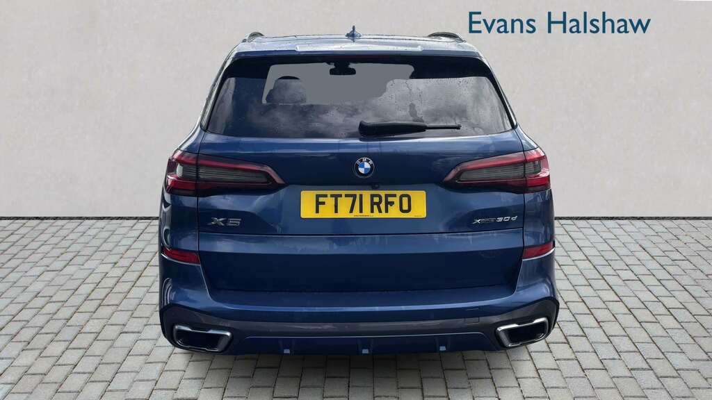 BMW X5 Xdrive30d Mht M Sport 2021 FT71RFO Blue #5