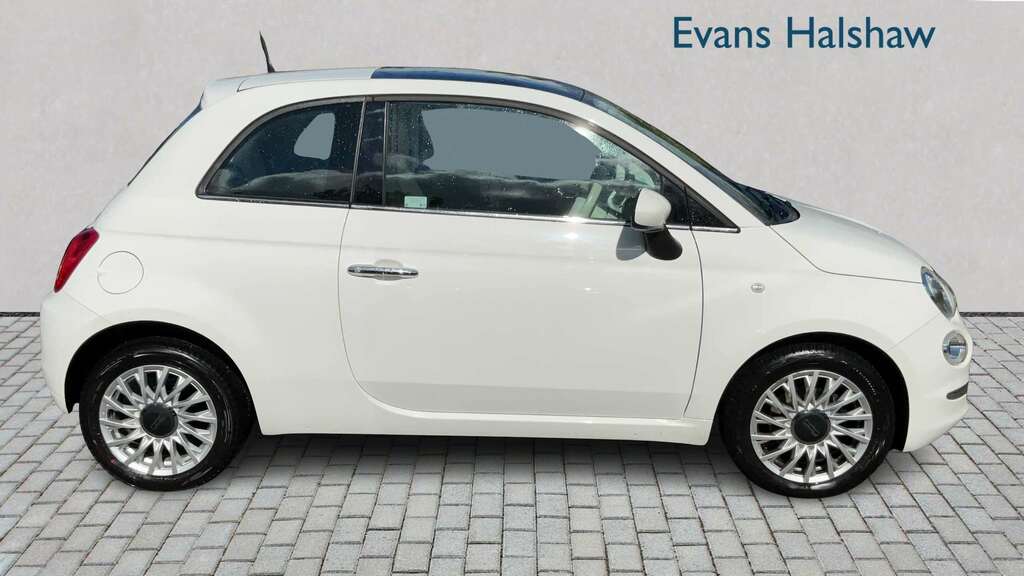 Fiat 500 1.2 Lounge 2017 NJ67ZPO White #3