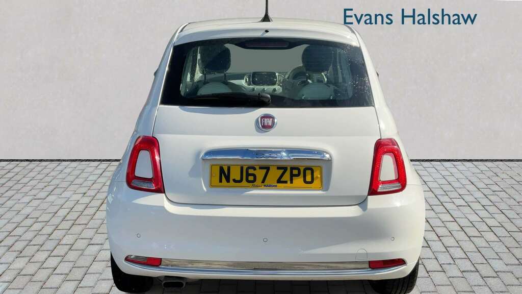 Fiat 500 1.2 Lounge 2017 NJ67ZPO White #5