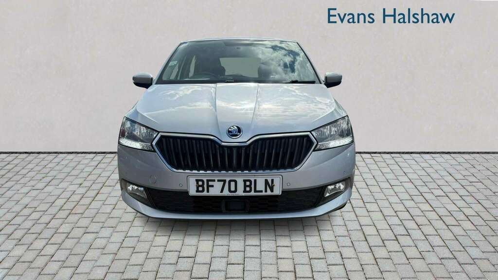 Skoda Fabia 1.0 Tsi Se Drive 2020 BF70BLN Silver #4