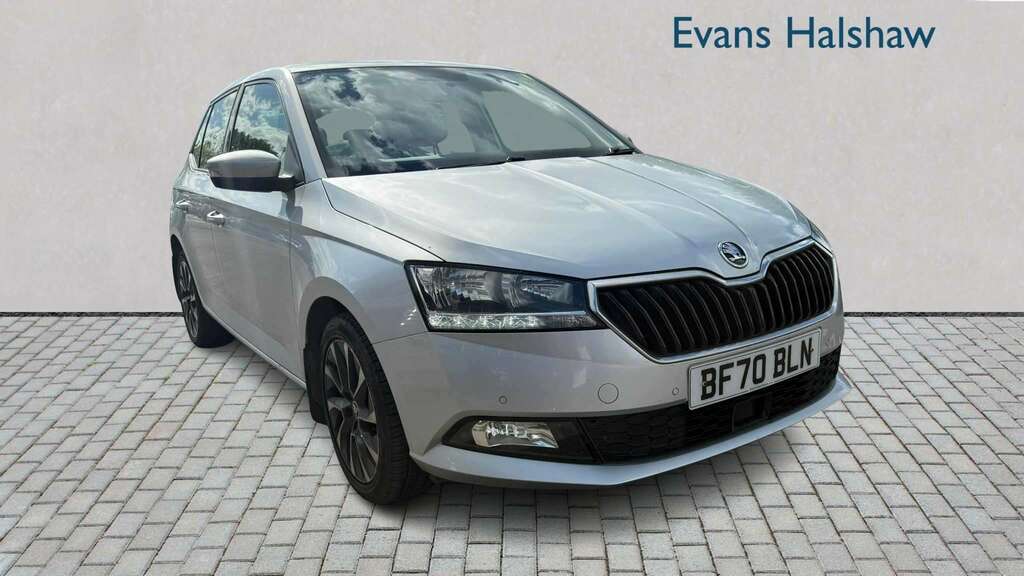 Skoda Fabia 1.0 Tsi Se Drive 2020 Silver