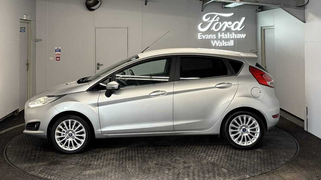 Ford Fiesta 1.6 Titanium Powershift 2013 Silver #5