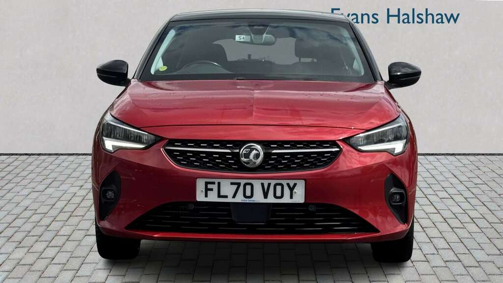 Vauxhall Corsa 1.2 Turbo Elite Nav Premium 2020 FL70VOY Red #3