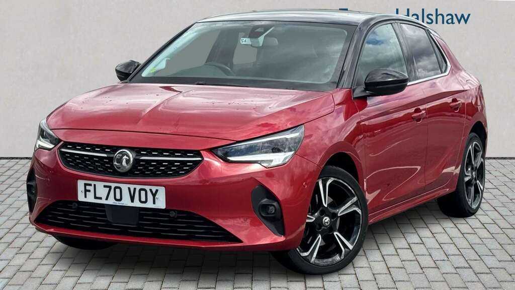 Vauxhall Corsa 1.2 Turbo Elite Nav Premium 2020 FL70VOY Red #5