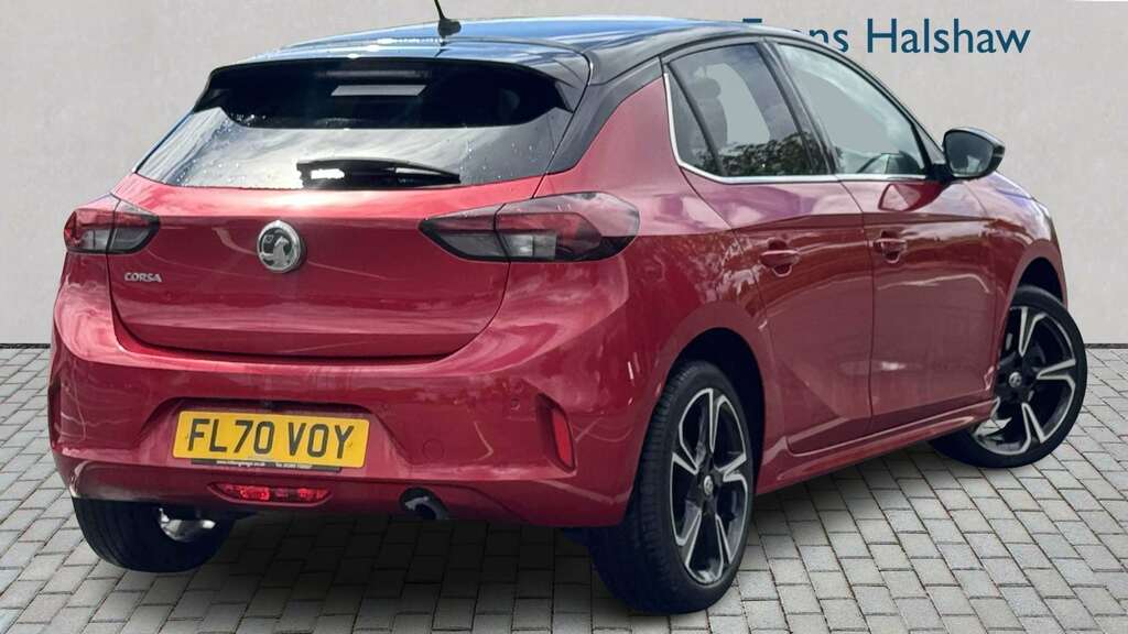 Vauxhall Corsa 1.2 Turbo Elite Nav Premium 2020 FL70VOY Red #6