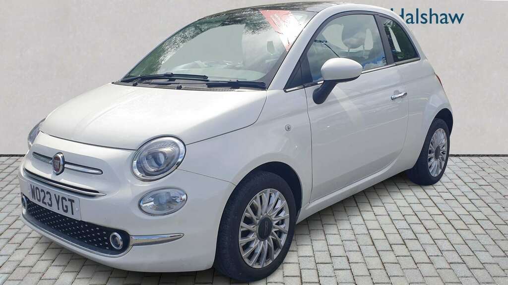 Fiat 500 1.0 Mild Hybrid 2023 WO23YGT White #2