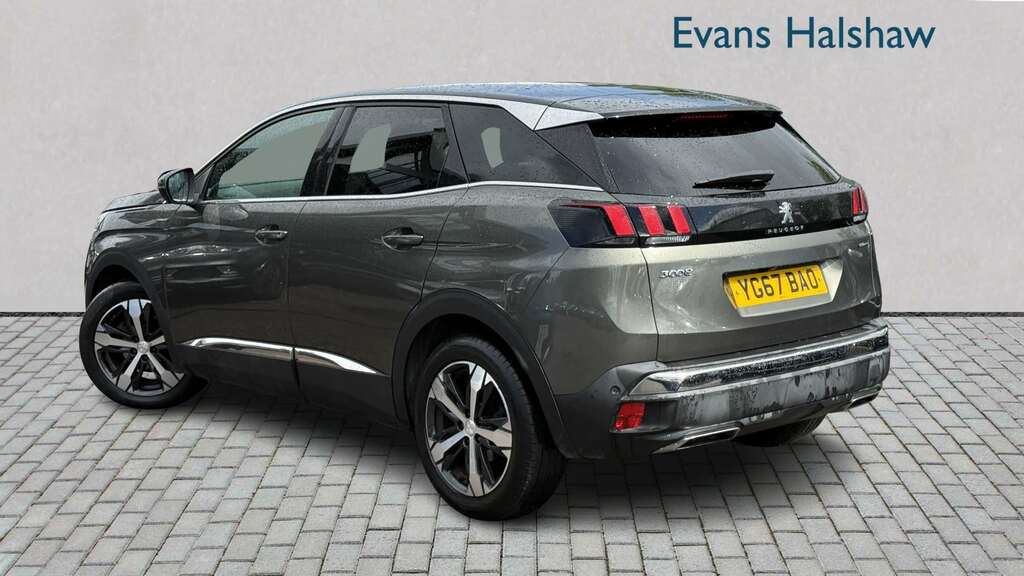 Peugeot 3008 1.6 Bluehdi 120 Gt Line Eat6 2018 YG67BAO Grey #2