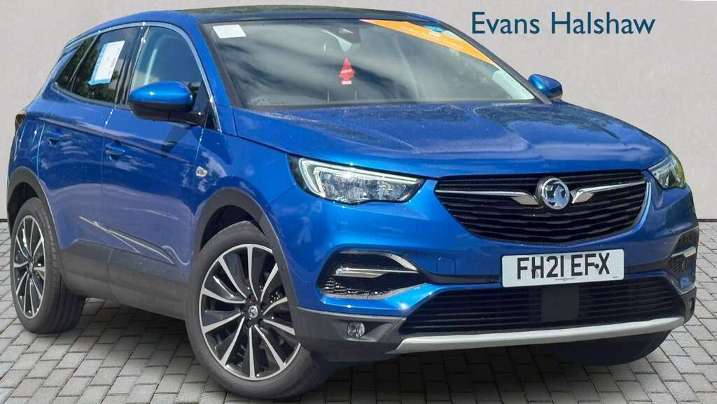 Vauxhall Grandland X 1.2 Turbo Elite Nav 2021 Blue