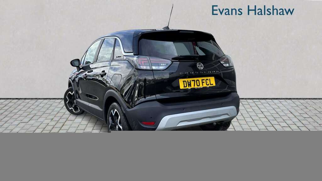Vauxhall Crossland 1.2 Elite Nav 2021 DW70FCL Black #2