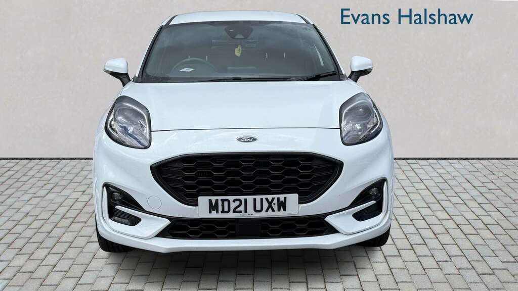 Ford Puma 1.0 Ecoboost Hybrid Mhev St-line X 2021 MD21UXW White #2