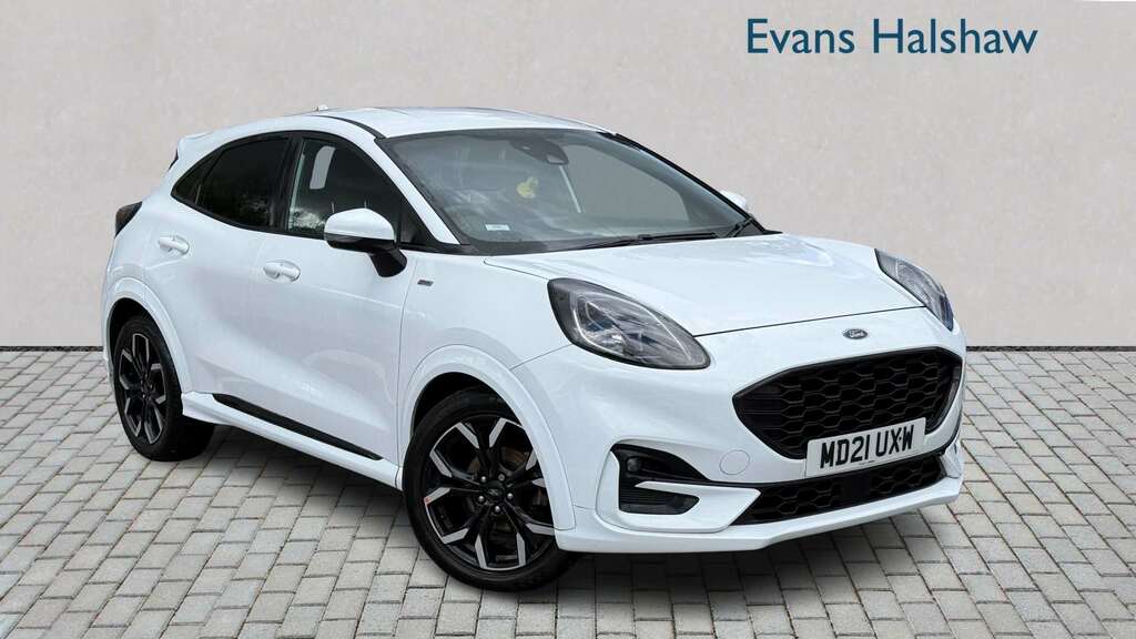Ford Puma 1.0 Ecoboost Hybrid Mhev St-line X 2021 White