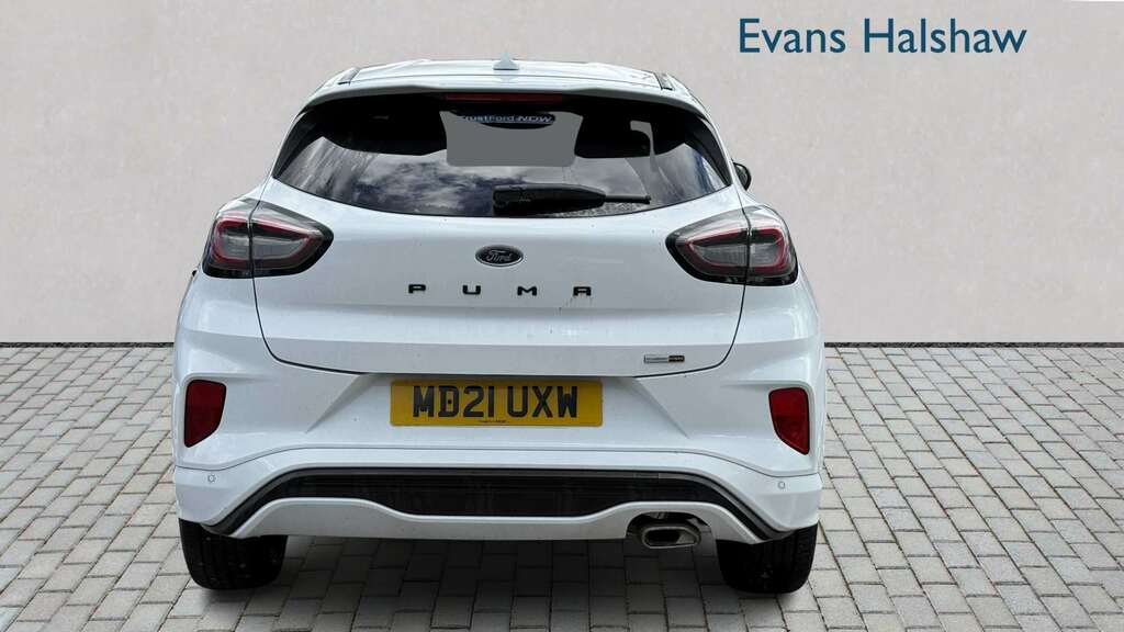 Ford Puma 1.0 Ecoboost Hybrid Mhev St-line X 2021 MD21UXW White #3