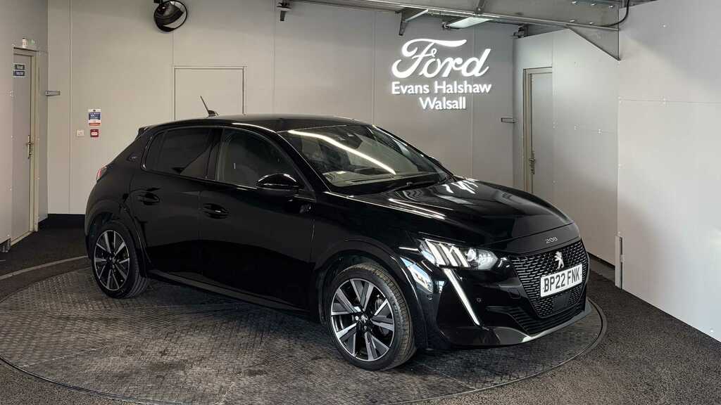 Peugeot 208 1.2 Puretech 100 Gt 2022 Black