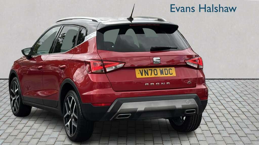 Seat Arona 1.0 Tsi 110 Fr Sport Ez Dsg 2020 VN70WDC Red #4