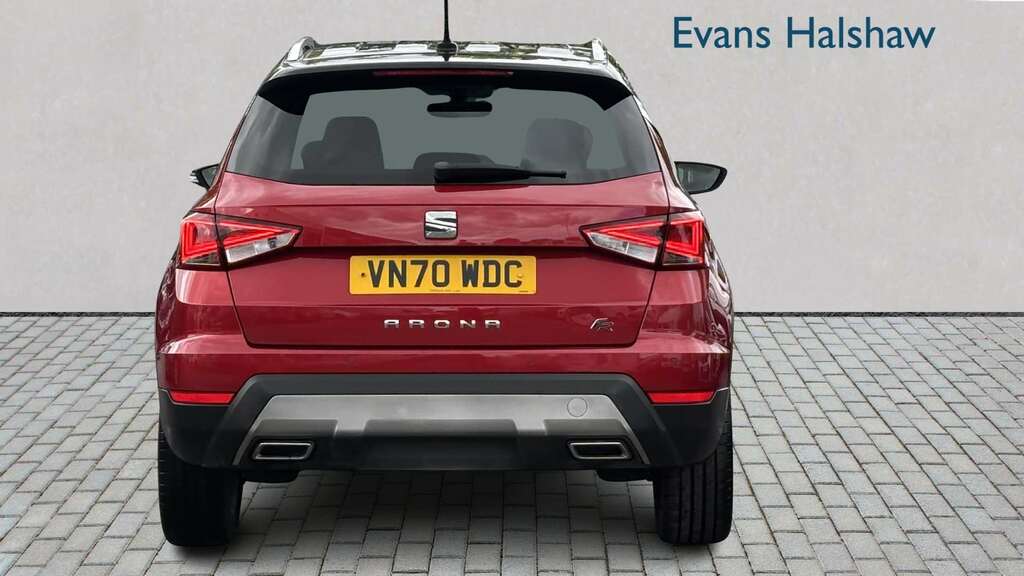 Seat Arona 1.0 Tsi 110 Fr Sport Ez Dsg 2020 VN70WDC Red #5