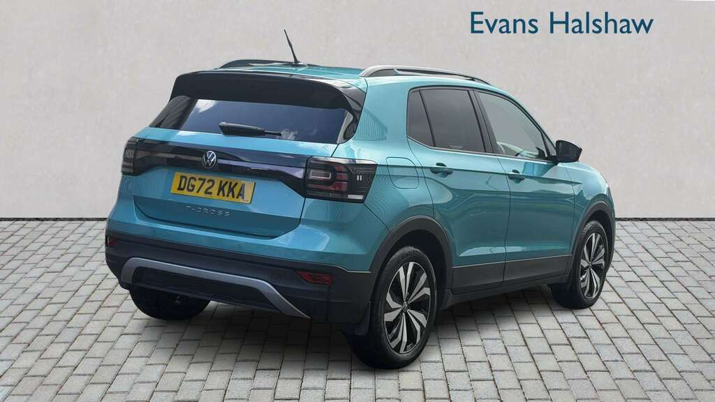 Volkswagen T-Cross 1.0 Tsi 110 Black Edition 2022 DG72KKA Blue #2