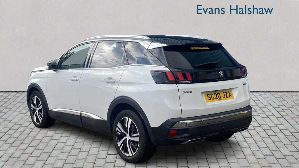 Peugeot 3008 1.2 Puretech Gt Line Eat8 2020 SG20JZA White #3