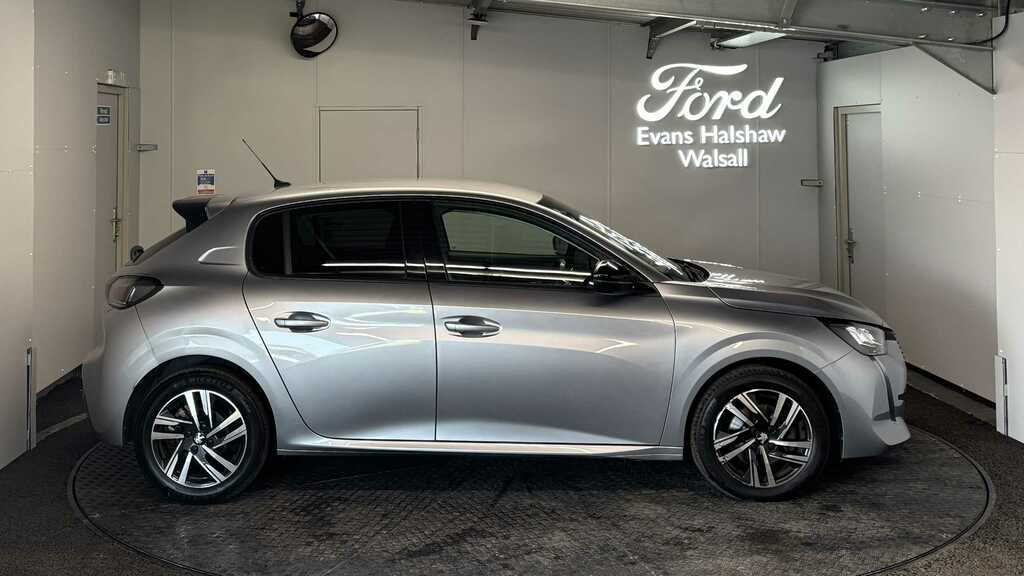 Peugeot 208 1.2 Puretech 100 Allure Premium Eat8 2023 CK23NNW Grey #4