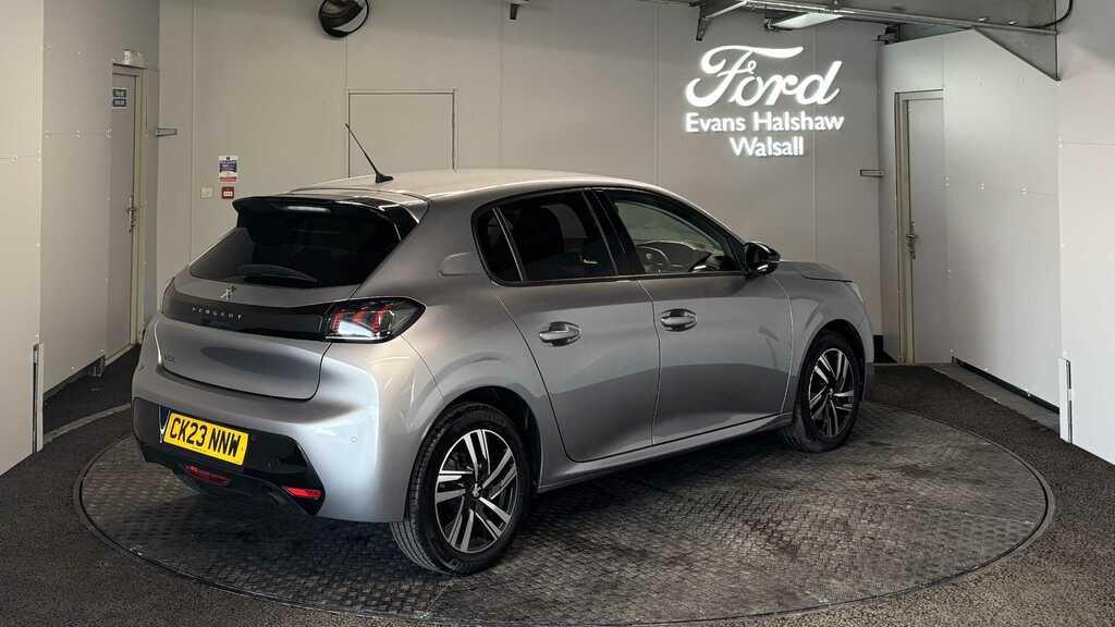 Peugeot 208 1.2 Puretech 100 Allure Premium Eat8 2023 CK23NNW Grey #5