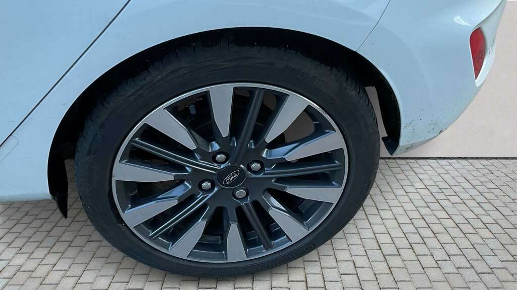 Ford Fiesta 1.0 Ecoboost Hbd Mhev 125 Titanium X 2023 ME72DKD White #3