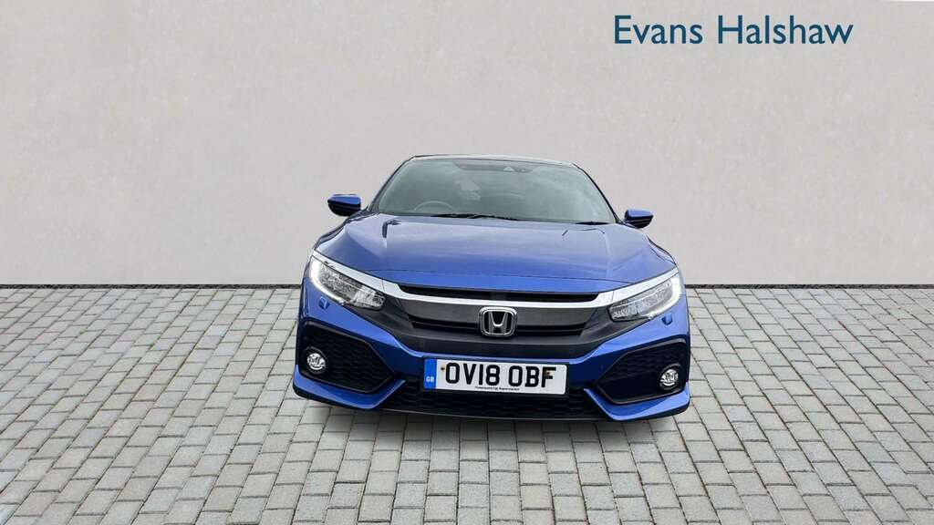 Honda Civic 1.5 Vtec Turbo Prestige 2018 Blue #5