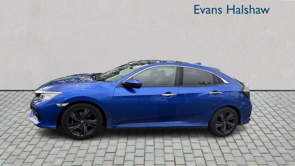 Honda Civic 1.5 Vtec Turbo Prestige 2018 Blue #6